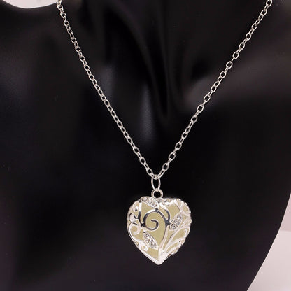 Glowing Heart Chakra Pendant 6