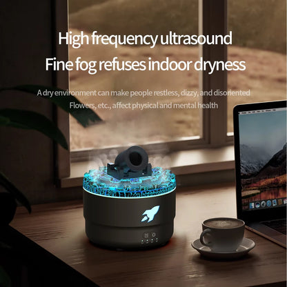 Volcanic crack light cannon aromatherapy humidifier 6
