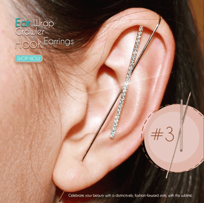 Ear Wrap Crawler Hook Earrings 6
