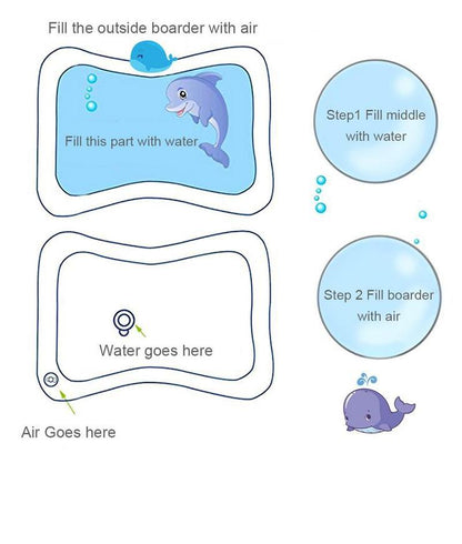 Inflatable Water Mat for Babies 5