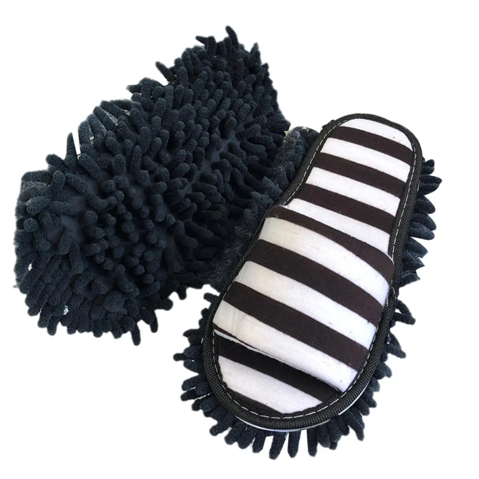 Microfiber Mop Cleaning Slippers – Hands-Free Floor Cleaning Shoes 6