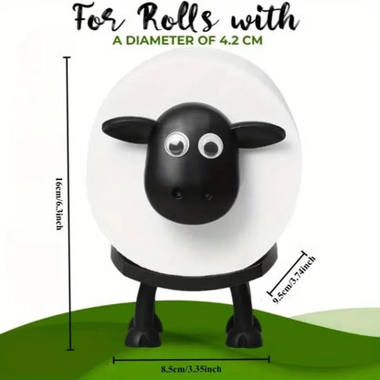 Sheep Toilet Roll Holder - Funny Toilet Paper Holder 3pcs 6