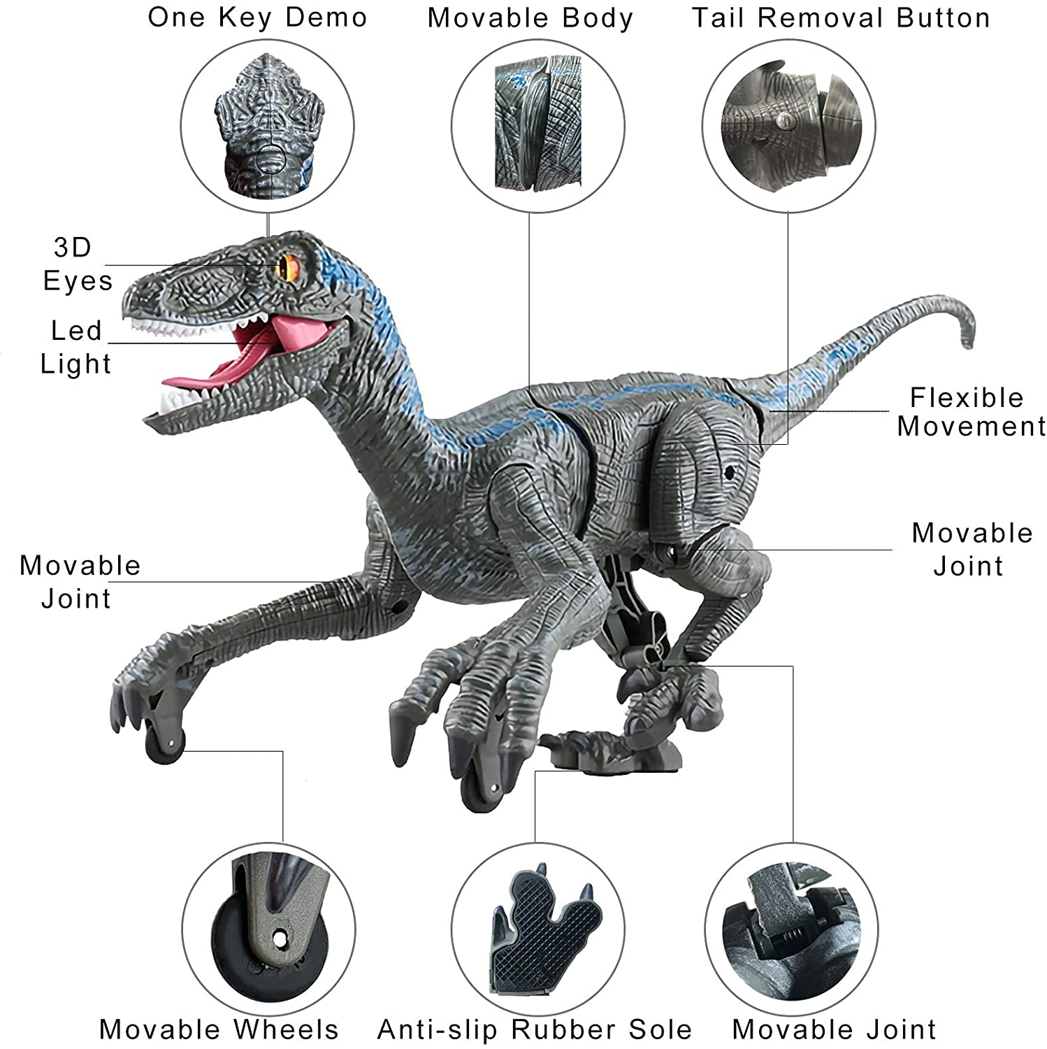 Remote Control Dinosaur Toys 6