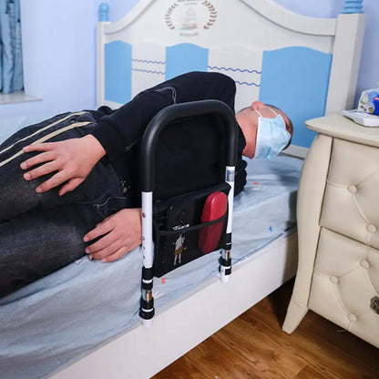 Bed Assist Rail – Safety Guard with Storage Pocket 6