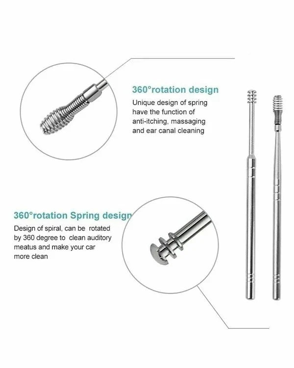 6PCS EarWax Cleaner Tool Set 6