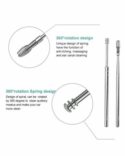 6PCS EarWax Cleaner Tool Set 6