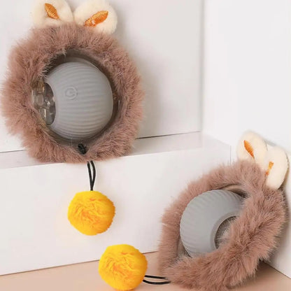 Furry Hide-N-Roll Interactive Cat Toy 6