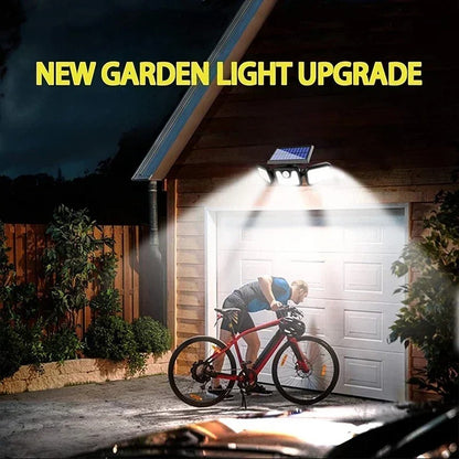 Upgraded Wide-Angle Solar Motion Sensor Light 6