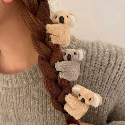 2Pcs Koala Hair Clips 6
