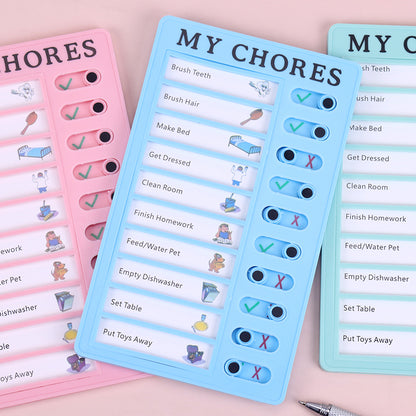 Magnetic Dry-erase Daily Routine Task Planning Board 6