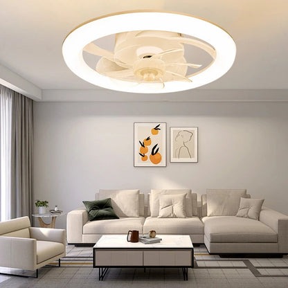 Smart Bladeless LED Fan Light 6