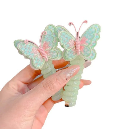 Butterfly Telephone Wire Hair Bands 6