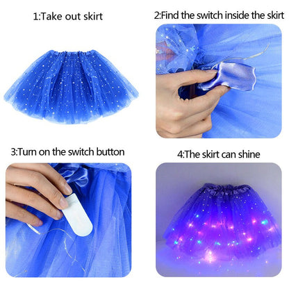 Magical & Luminous LED Princess Tutu Skirt 6