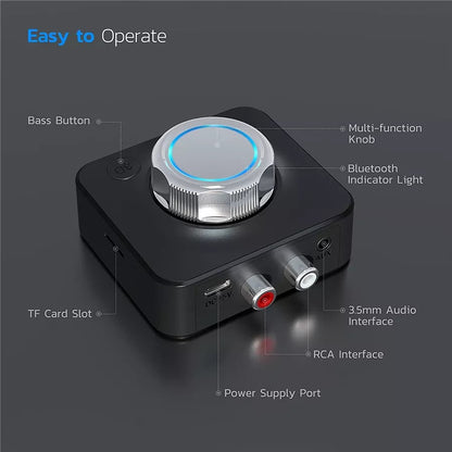 Bluetooth 5.0 Audio RCA Receiver 5