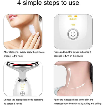 Red Light Therapy Facial Massager – Sculpting Wand for Face & Neck Rejuvenation 6