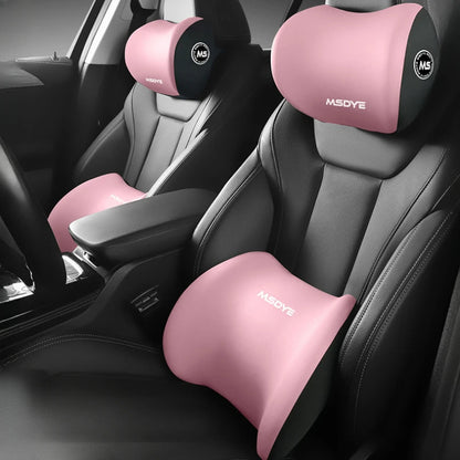 Memory Foam Car Headrest & Lumbar Support Cushion 6