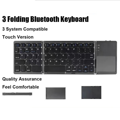 Folding Wireless Bluetooth Keyboard 6