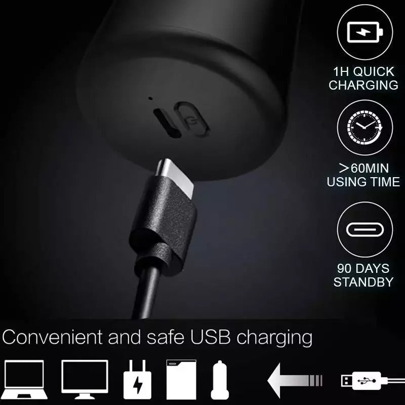 Pocket Size Washable Electric Razor 6