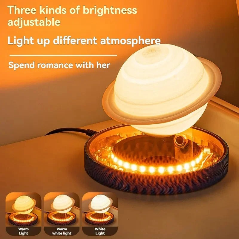 Levitating Saturn Lamp 6
