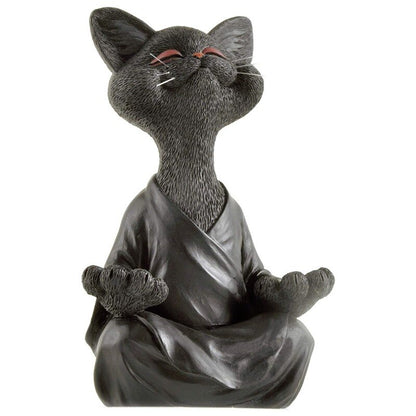 Happy Buddha Cat 6