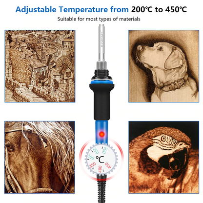 Wood Burning Pyrography Set 6