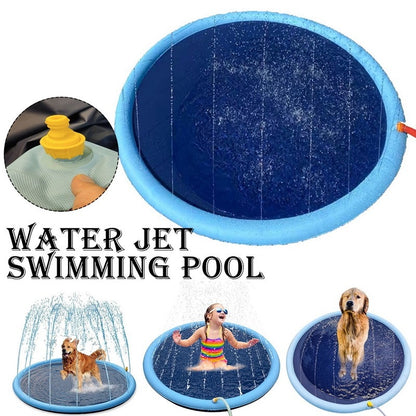 Dog Splash Sprinkler Pad 6