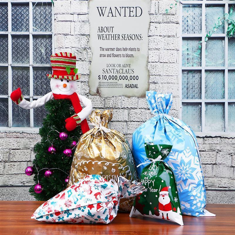 Drawstring Christmas Gift Bags 6