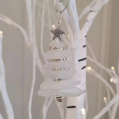Sea Glass Christmas Tree Ornament 6