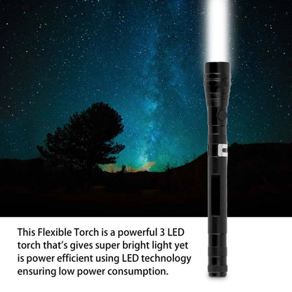 MULTI-FUNCTION TACTICAL 3X LED FLASHLIGHT 3