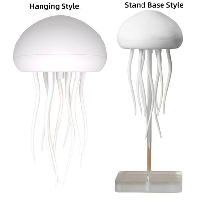 Voice Control RGB Gradient Jellyfish Night Light 6