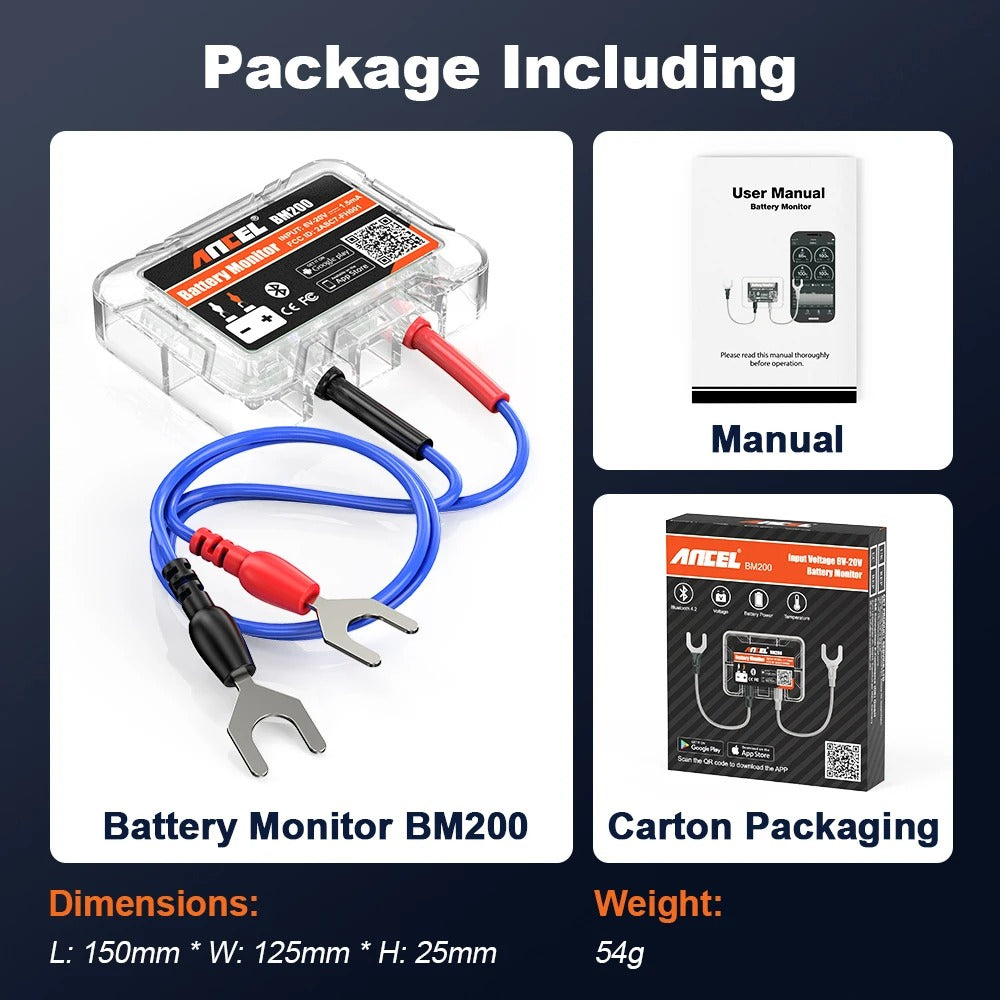 BM200 Car Battery Tester 6