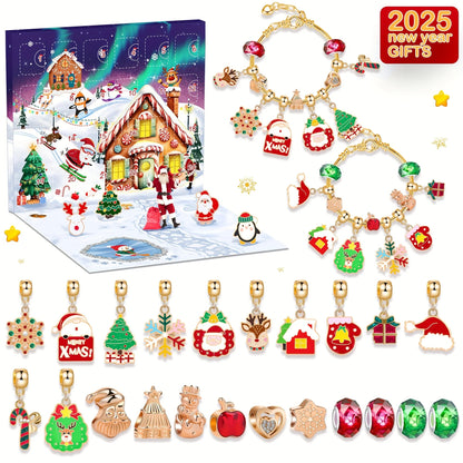 DIY Christmas Advent Calendar Bracelets Set 6
