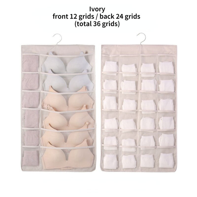 Double Sided Hanging Wardrobe Organizer 5