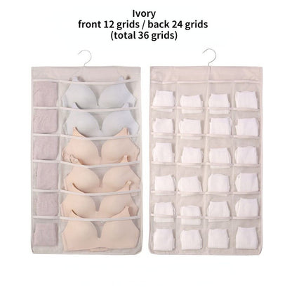 Double Sided Hanging Wardrobe Organizer 5