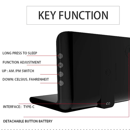 3 in 1 Multifunction Wireless Charging Clock 6