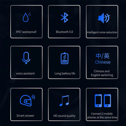 Motorcycle Helmet Bluetooth Headset 6