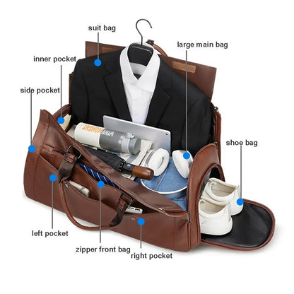 THE CONVERTIBLE DUFFLE GARMENT LUGGAGE 6