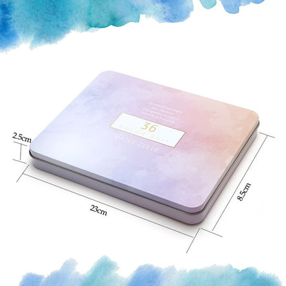 Metallic Watercolor Painting Set 6