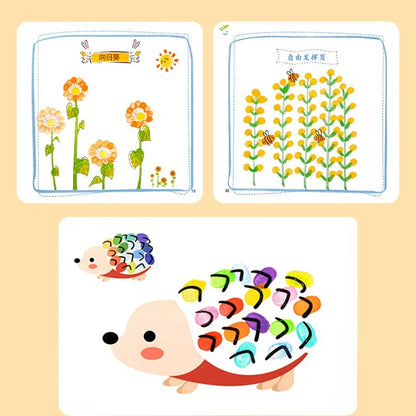 Finger Painting Kit-24  Color Seal/30 Pages 6