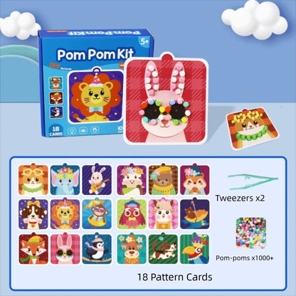 Pom Pom Kit: Animal Dress Up 6