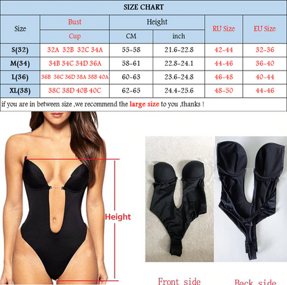Backless Body Shaper Bra 6