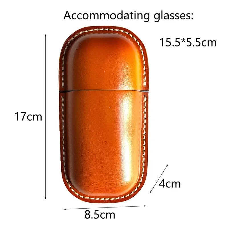 Handmade Leather Glasses Case 6