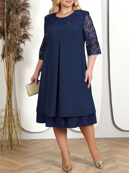 Sheer Breeze Layered Lace Dress 6