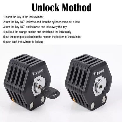 Heavy-Duty Industrial Bike Lock 6