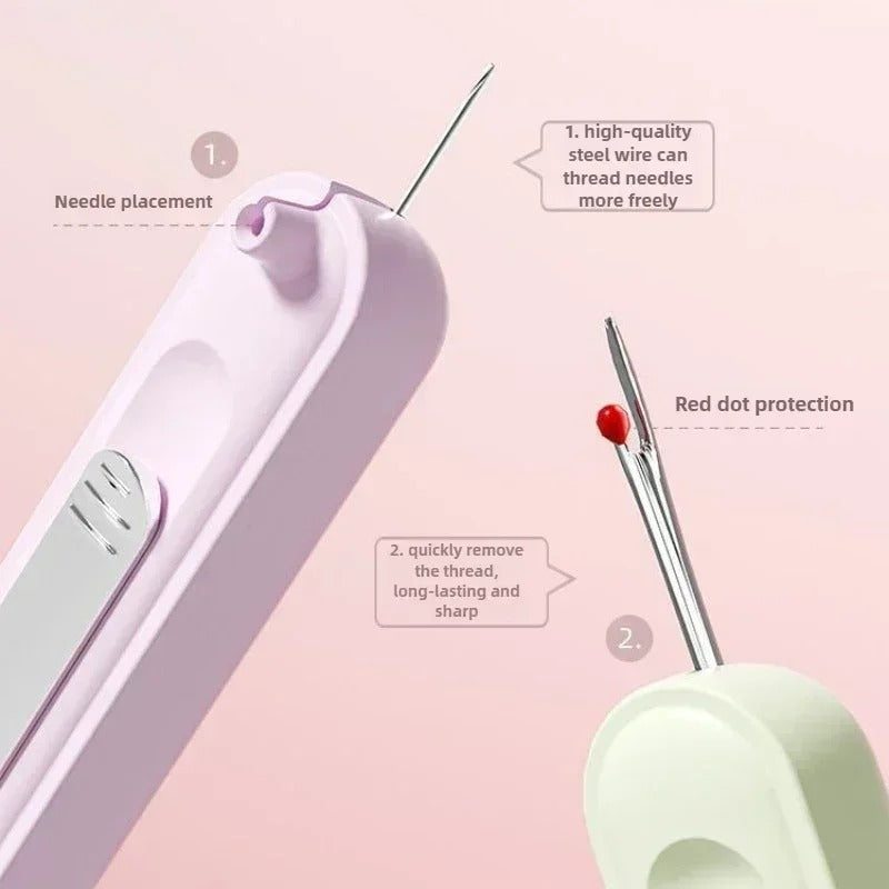 2-in-1 Needle Threader & Seam Ripper Tool 6