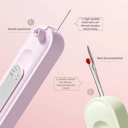 2-in-1 Needle Threader & Seam Ripper Tool 6