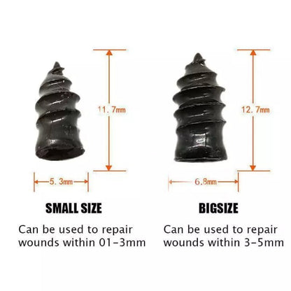 Tire Repair Rubber Nail -10PCS 6