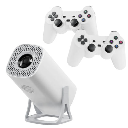 4K Smart Projector with 2 Gamepads – Android 11, WiFi 6, Bluetooth, Portable Home Theater & Gaming (30,000+ Games) 6