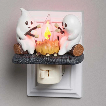 Halloween Ghost Campfire Night Light 6