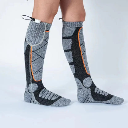 5000 mA Power Bank Heated Winter Socks 6